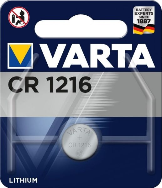 Батарейка Varta CR 1216 1 шт. (6216101401)